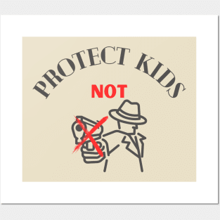 Protect kids not guns Posters and Art